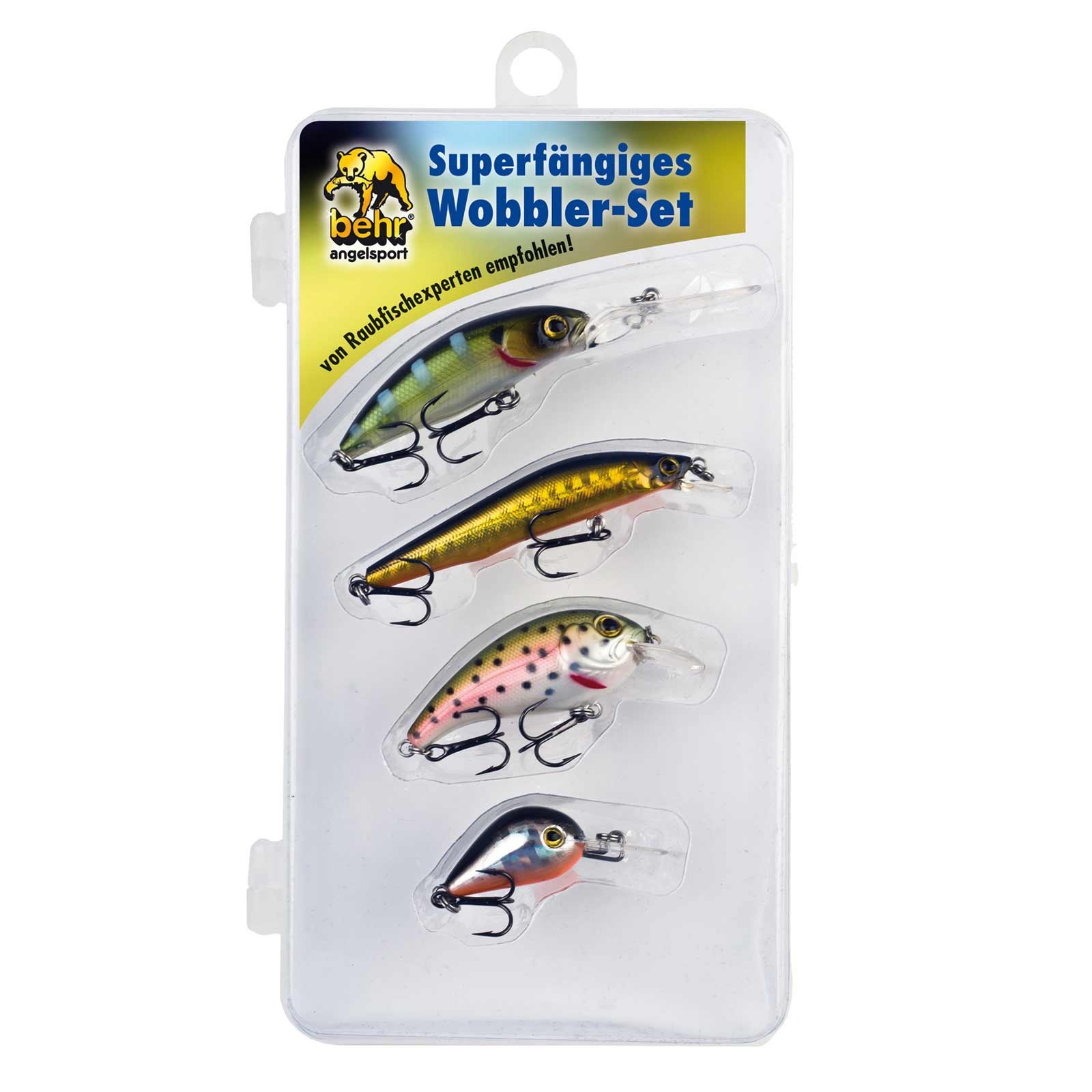 Behr Barsch Forelle 4 Stück Wobbler Set