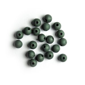 Behr Premium Gummi Perlen 6mm olive