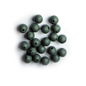 Behr Premium Gummi Perlen 8mm olive