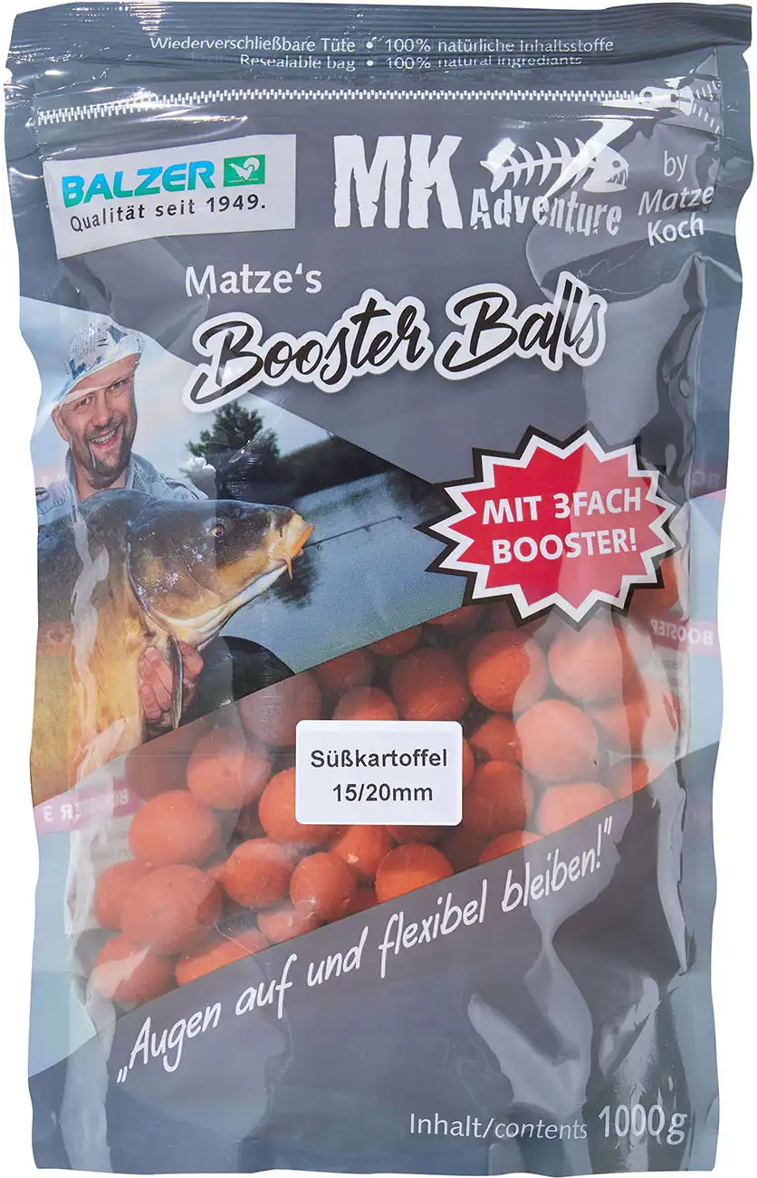 Balzer MK Booster Balls 15/20mm Mix Süßkartoffel 1kg