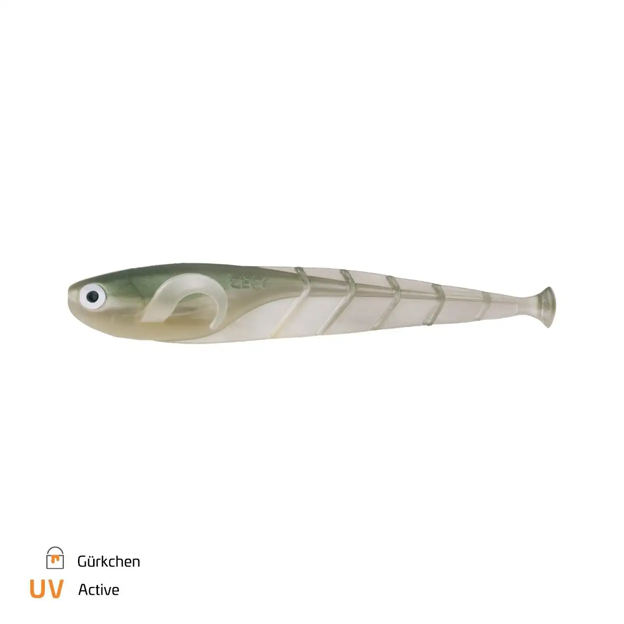 Zeck Zander Quappie 10cm Gürkchen