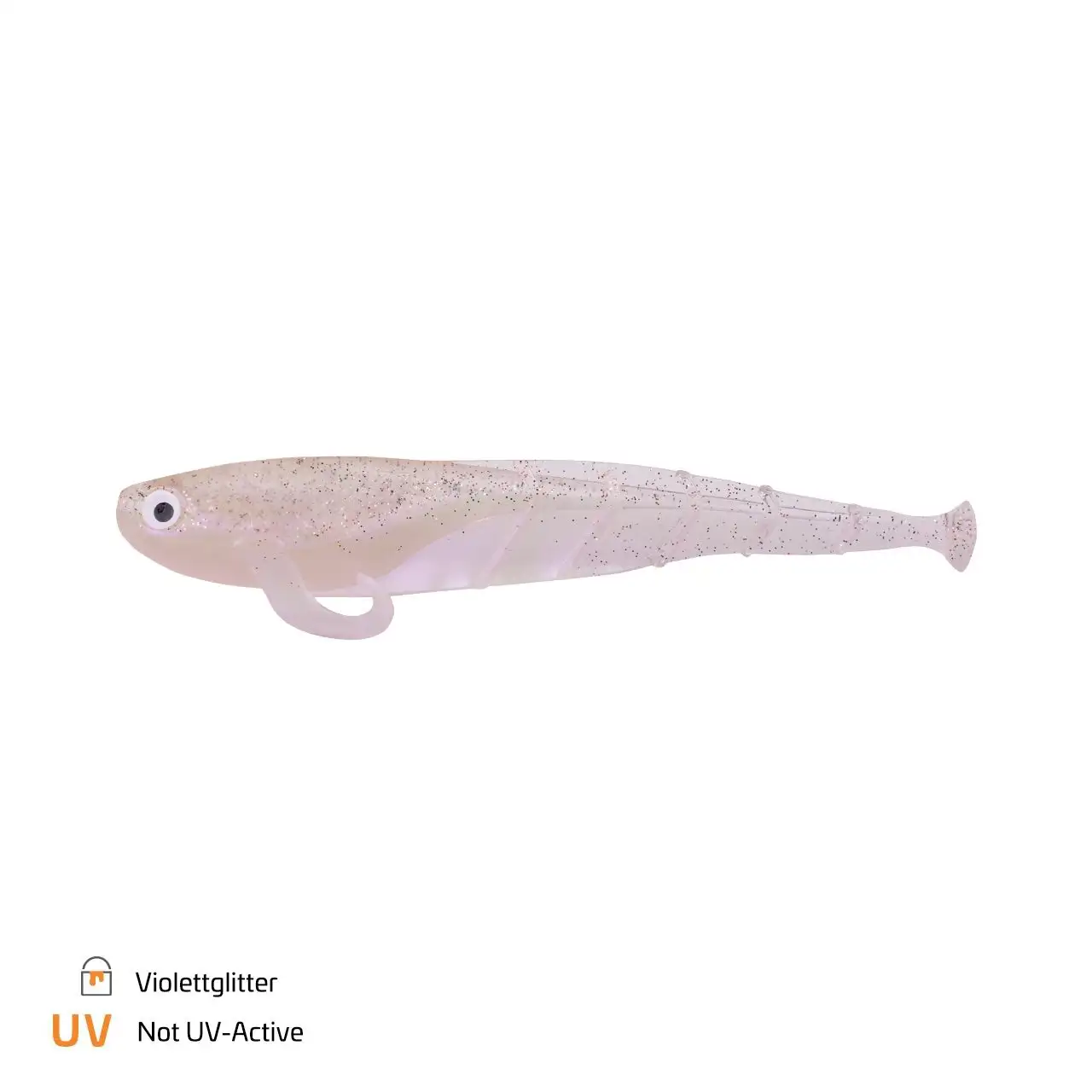 Zeck Zander Quappie 15cm Violettglitter