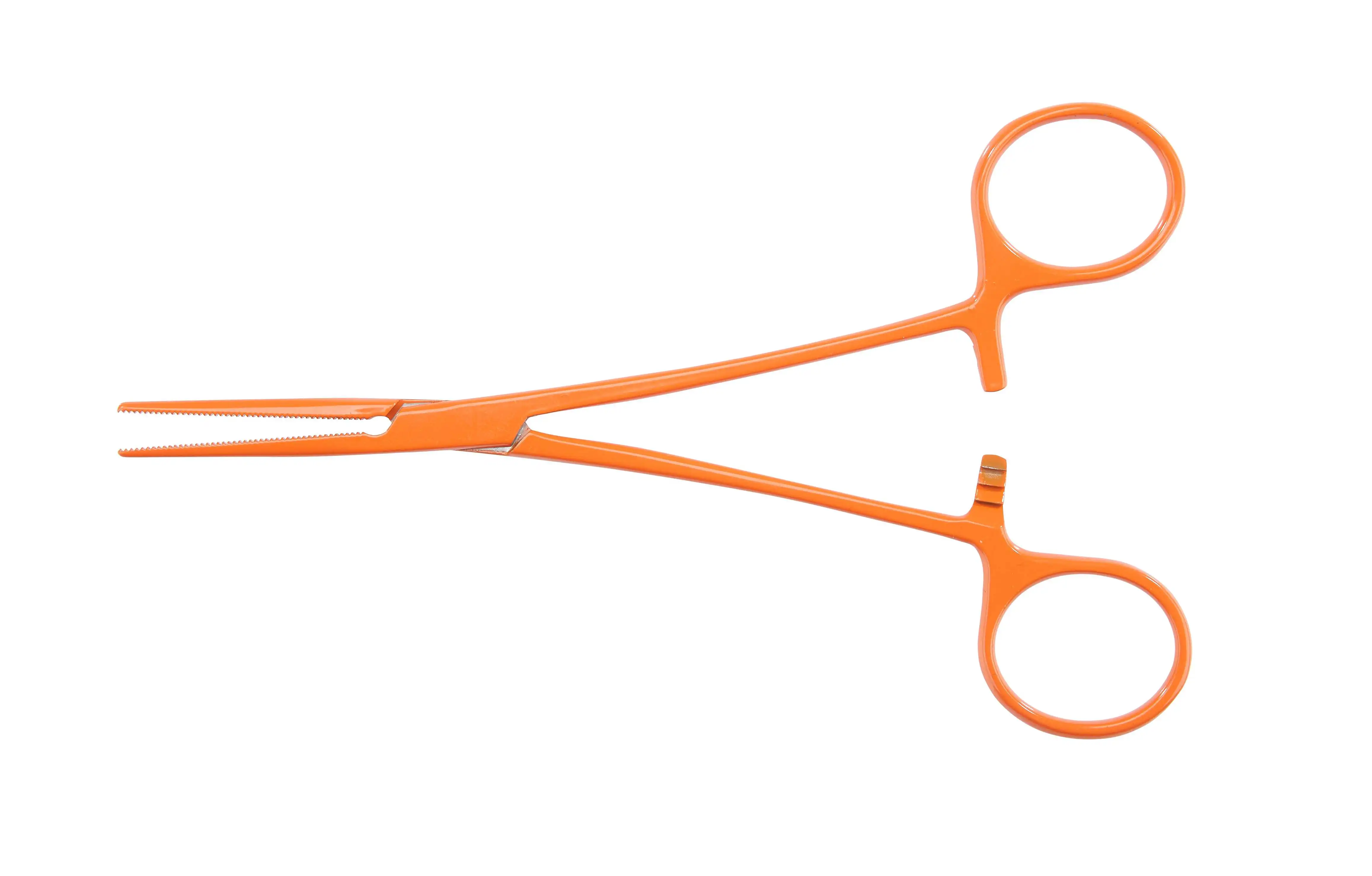 Balzer Hakenlösezange gebogene Spitze 17cm Orange