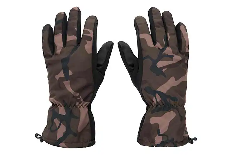FOX Carp Camo Gloves #L