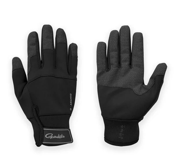 Gamakatsu G-Aramid Gloves Schwarz #M