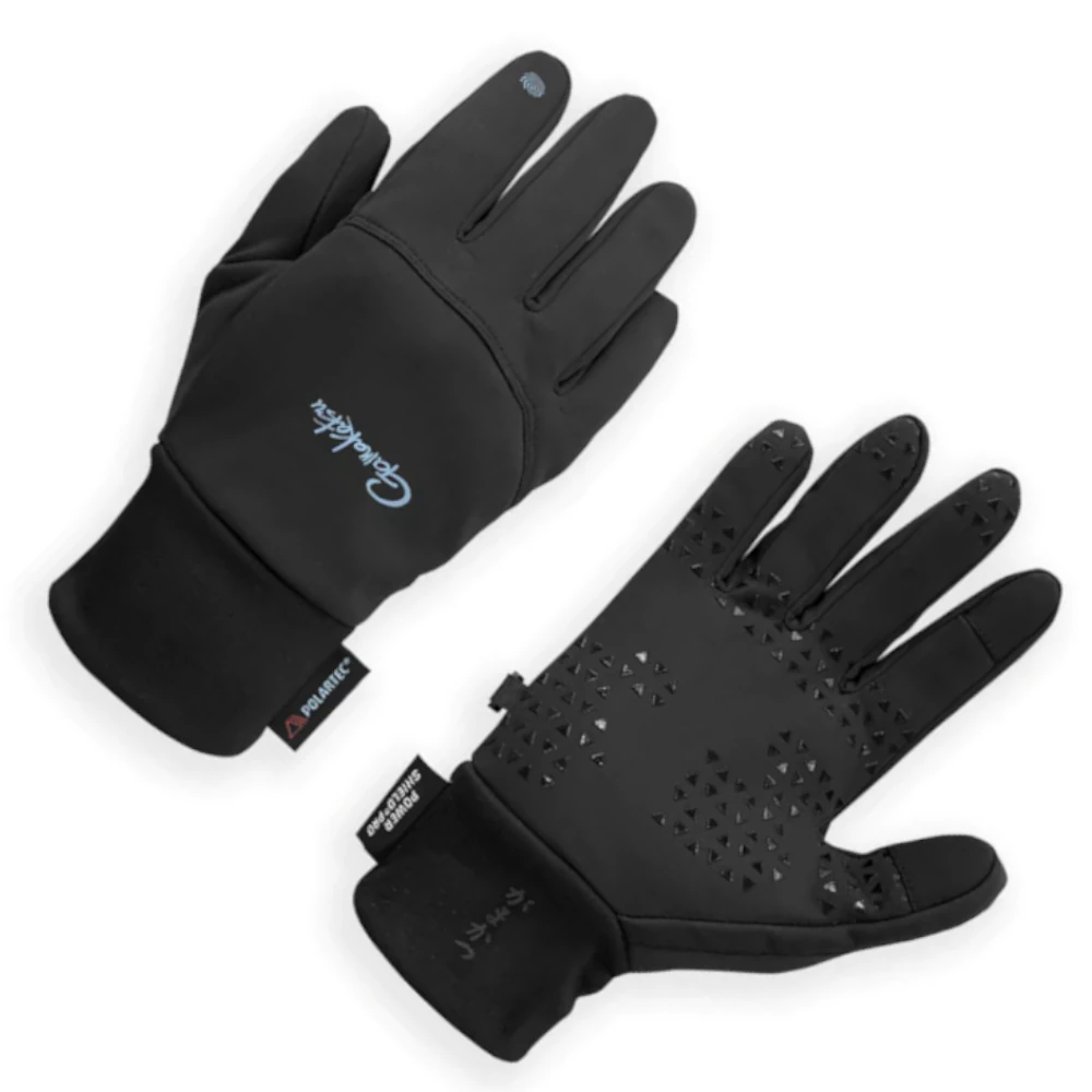 Gamakatsu G-Power Gloves Grau #XL