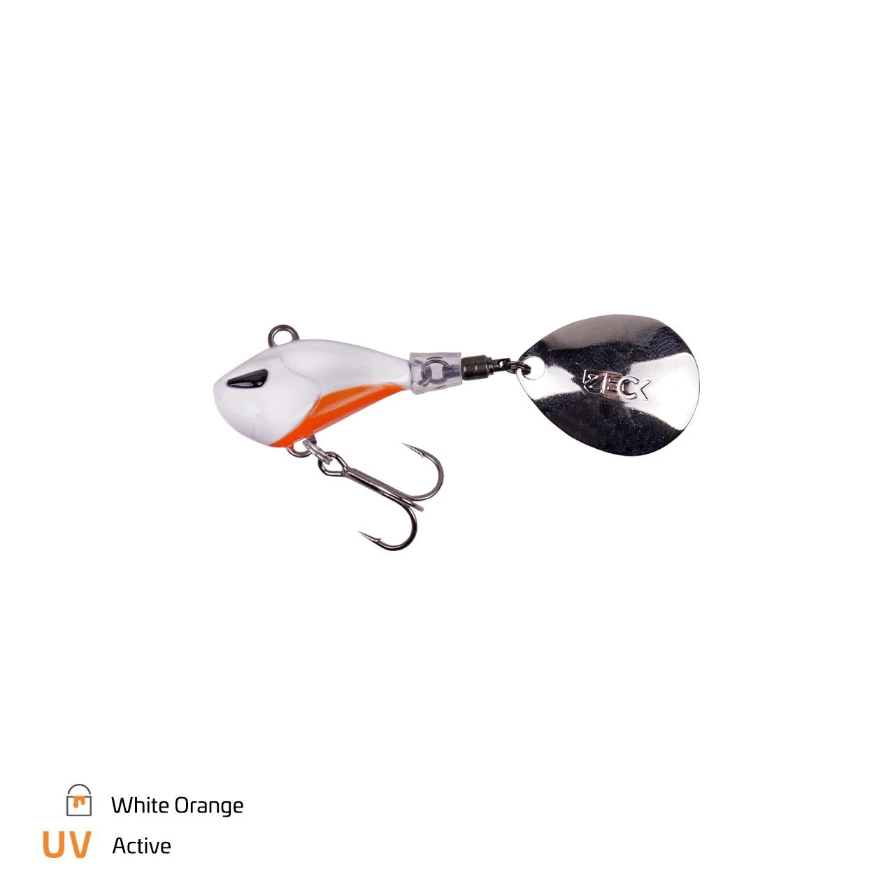 Zeck Rogue Runner 15g White Orange