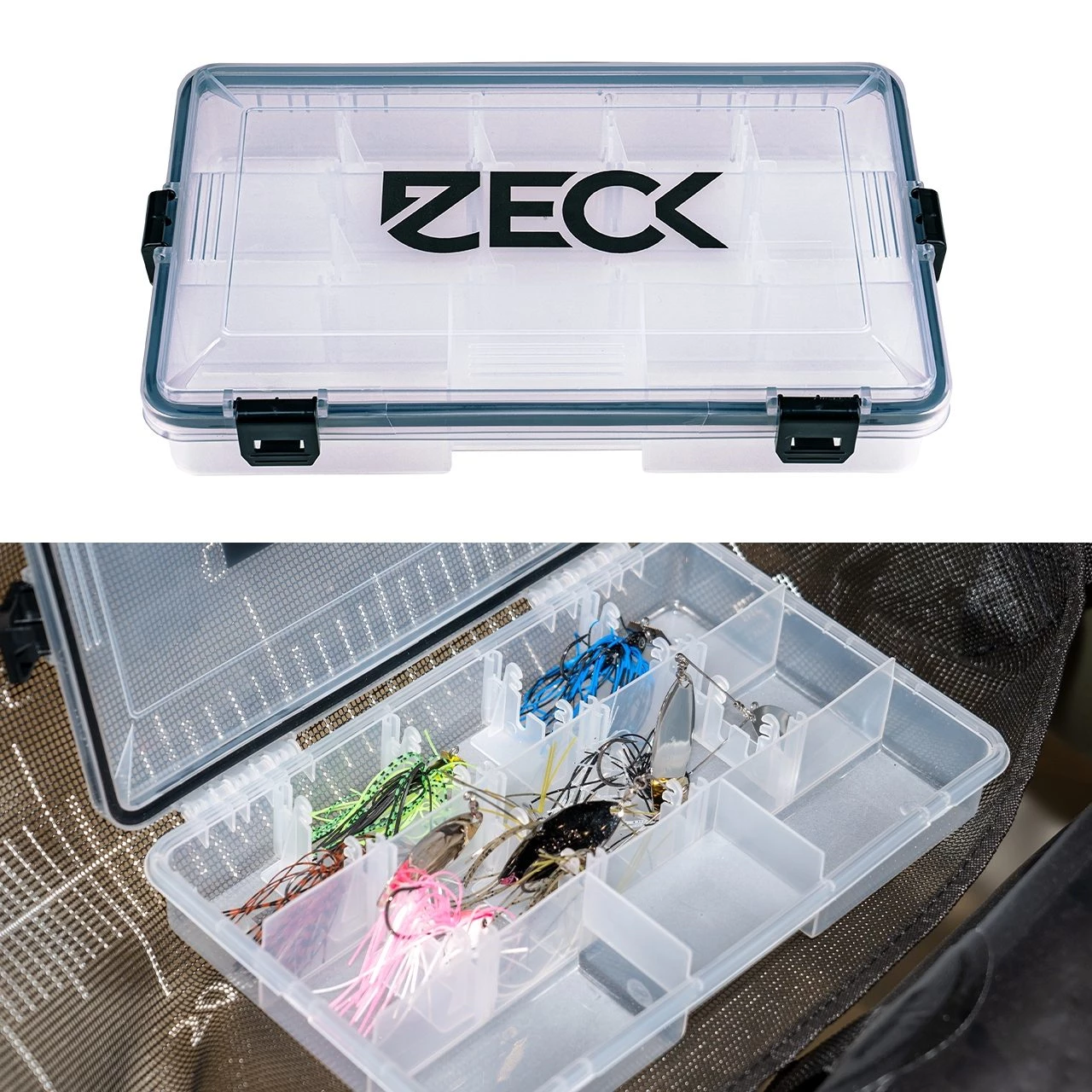 Zeck Spinnerbait & Bladed Jig box #L 35,5x23x5cm