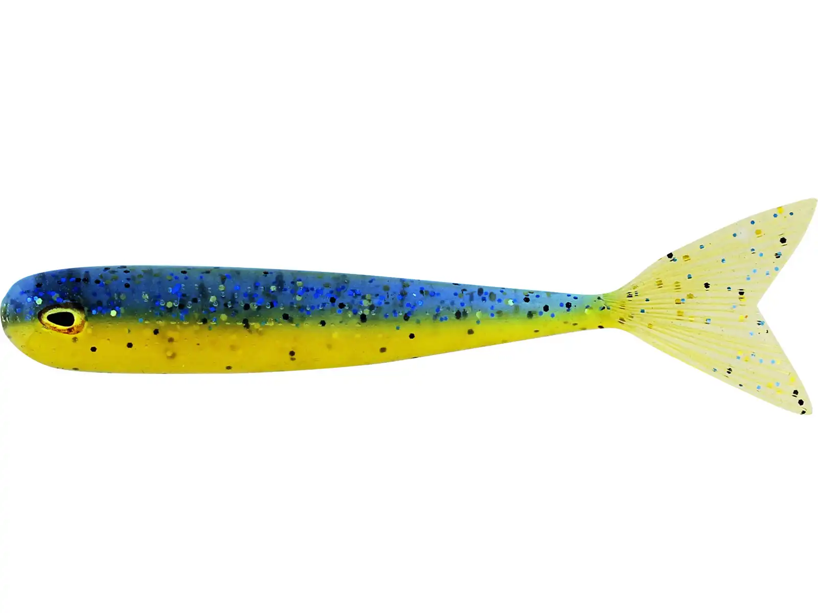 Westin MegaTeez V-Tail 9cm Blue N‘ Yellow