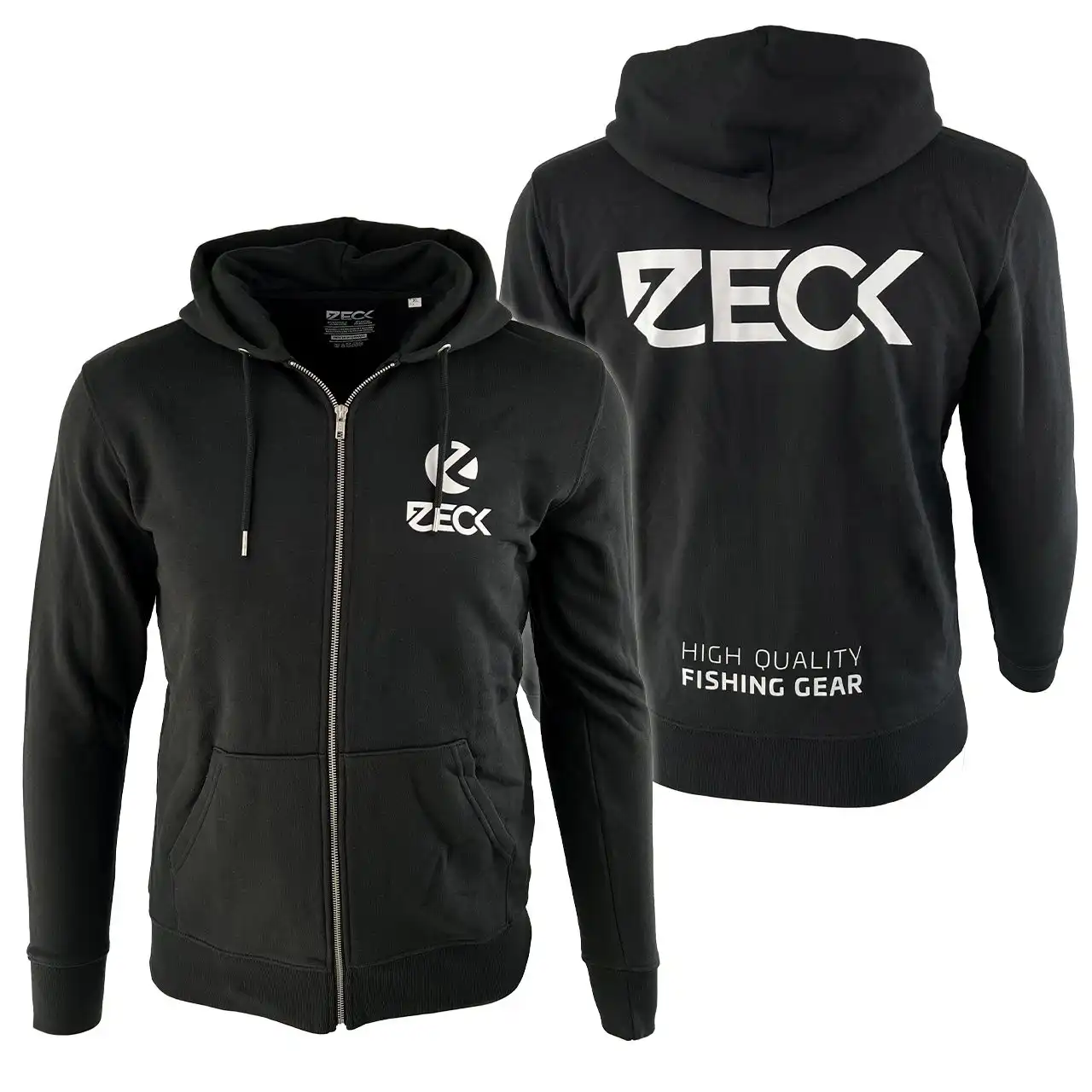 Zeck Zip Hoodie Black #3XL