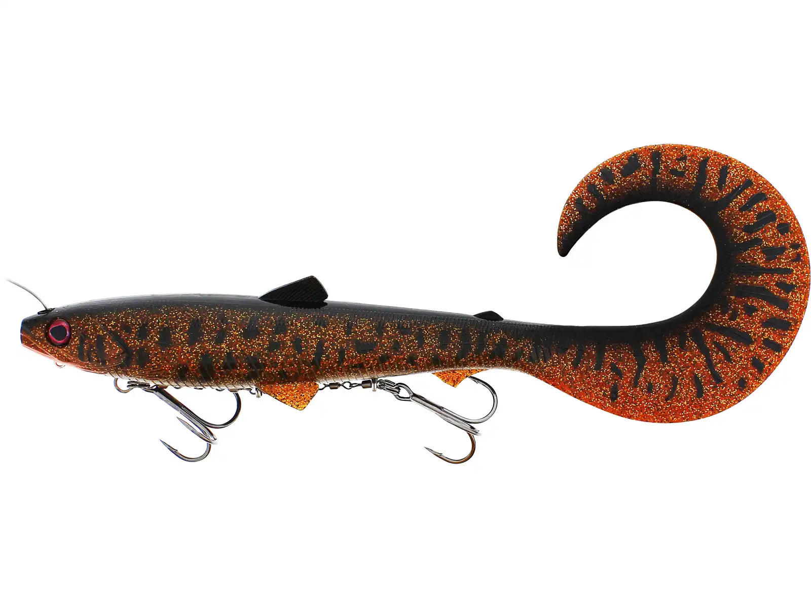Westin Bullteez Curltail Inline 33cm Motoroil Burbot