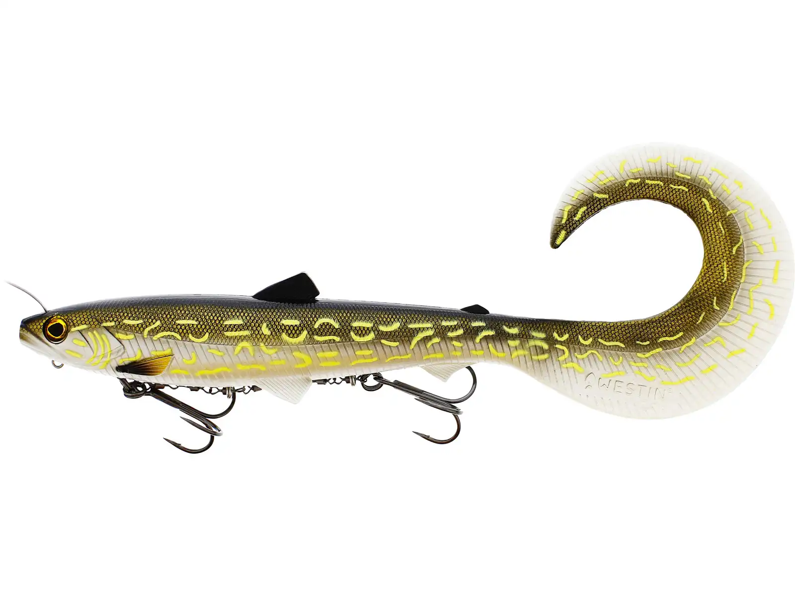 Westin Bullteez Curltail Inline 33cm Natural Pike