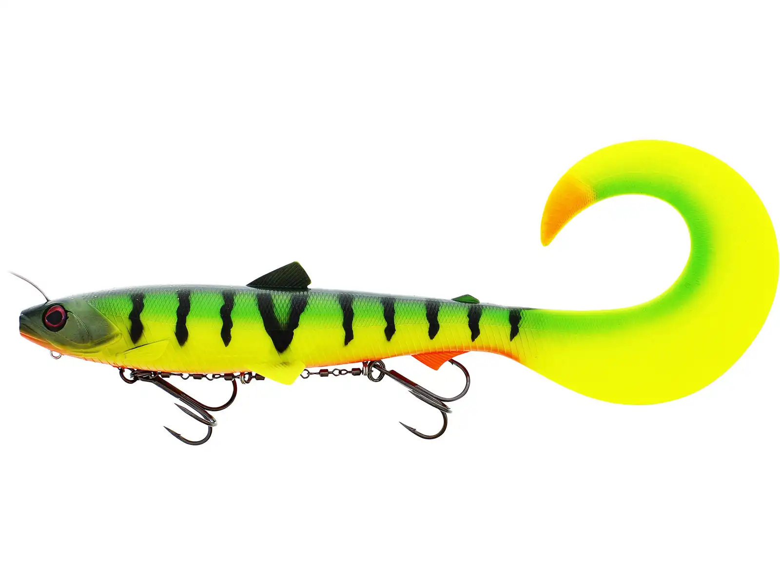 Westin Bullteez Curltail Inline 33cm Tiger Perch