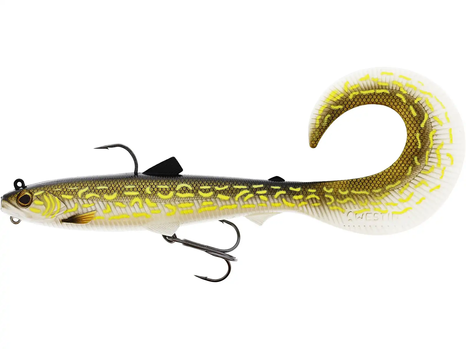 Westin Bullteez Curltail R ‚N R 21cm Natural Pike