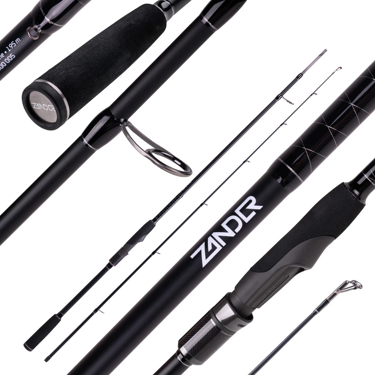 Zeck Zander Vertikal Wumme S. Hänel 1,95m 15-90g