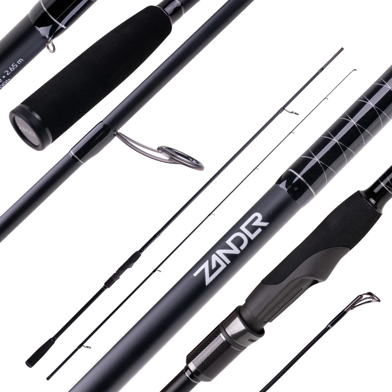 Zeck Zander Wobbel Wumme S. Hänel 2,65m 10-50g
