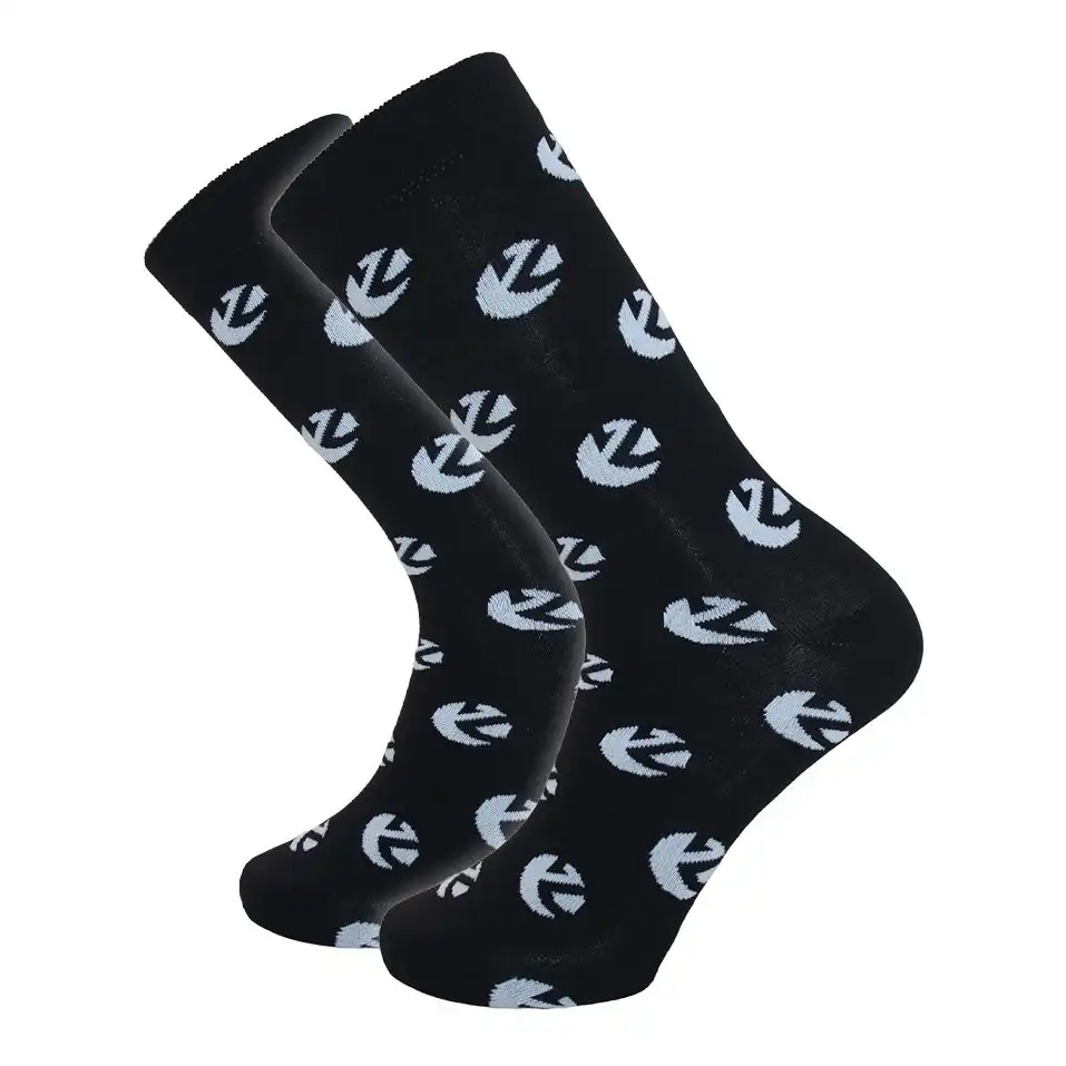 Zeck Black Socks ZECK #41-46 Black