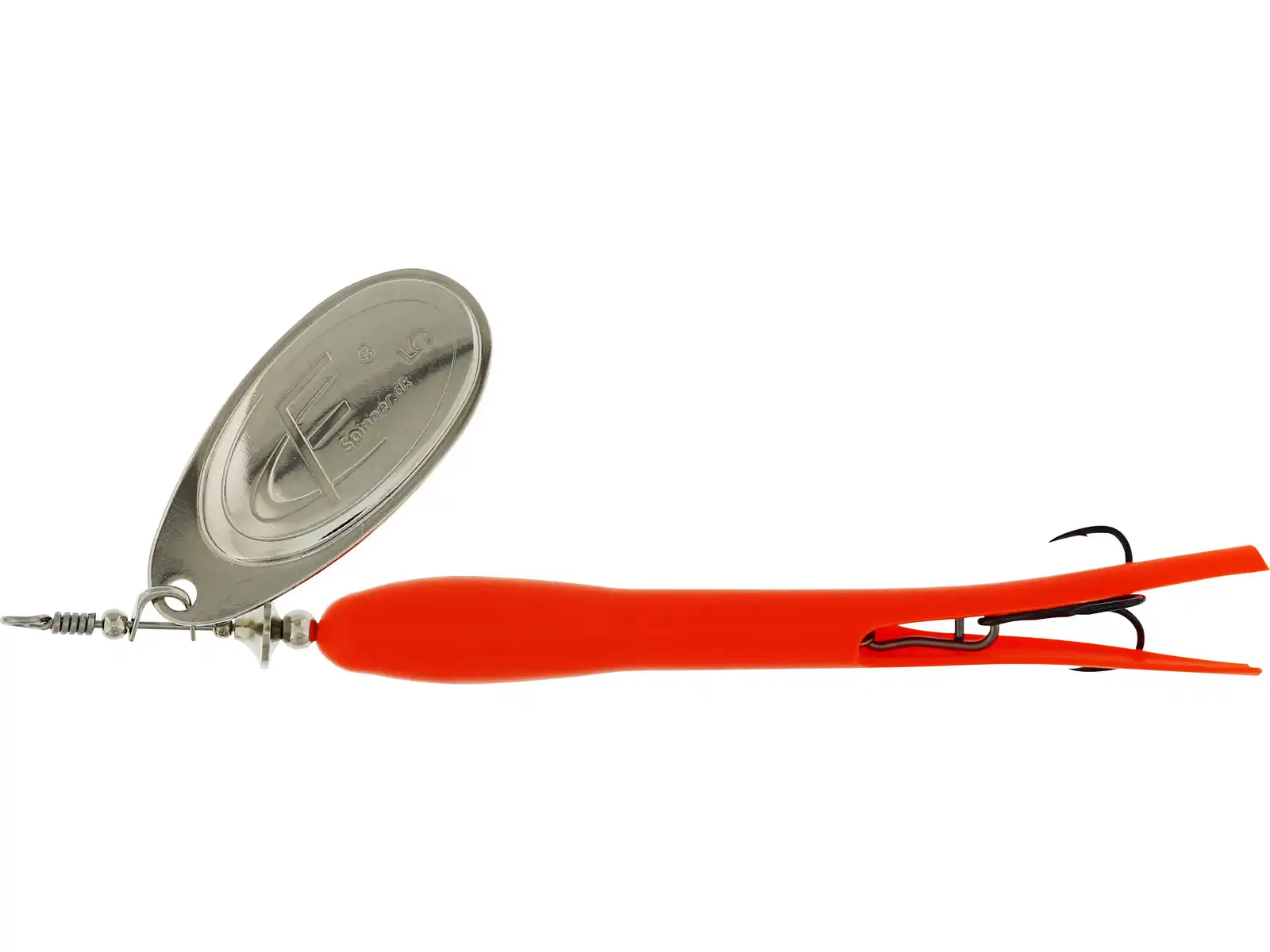 Westin FC Upstream 15g Silver Blade Fluoro Orange