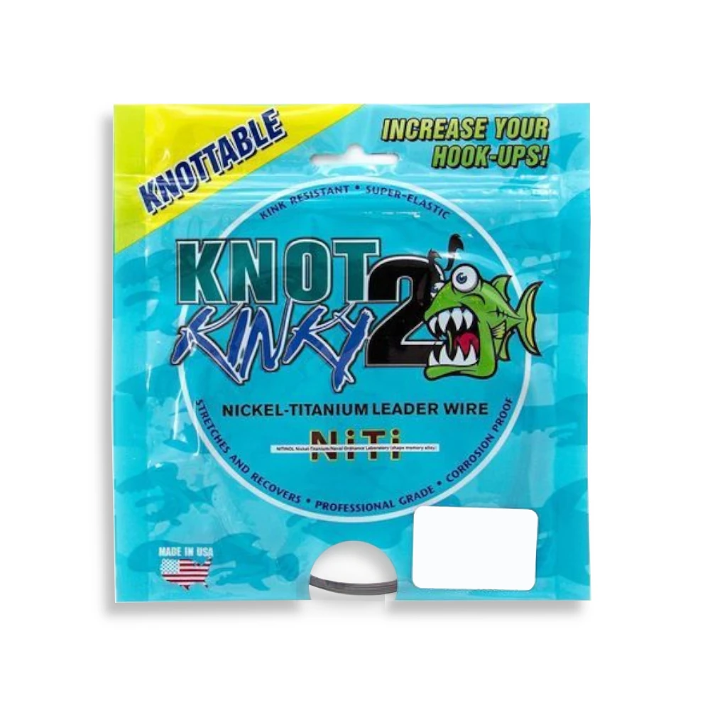 Aquateko Knot 2 Kinky 1×1 Titanium 4,5m 0,20mm 6lb
