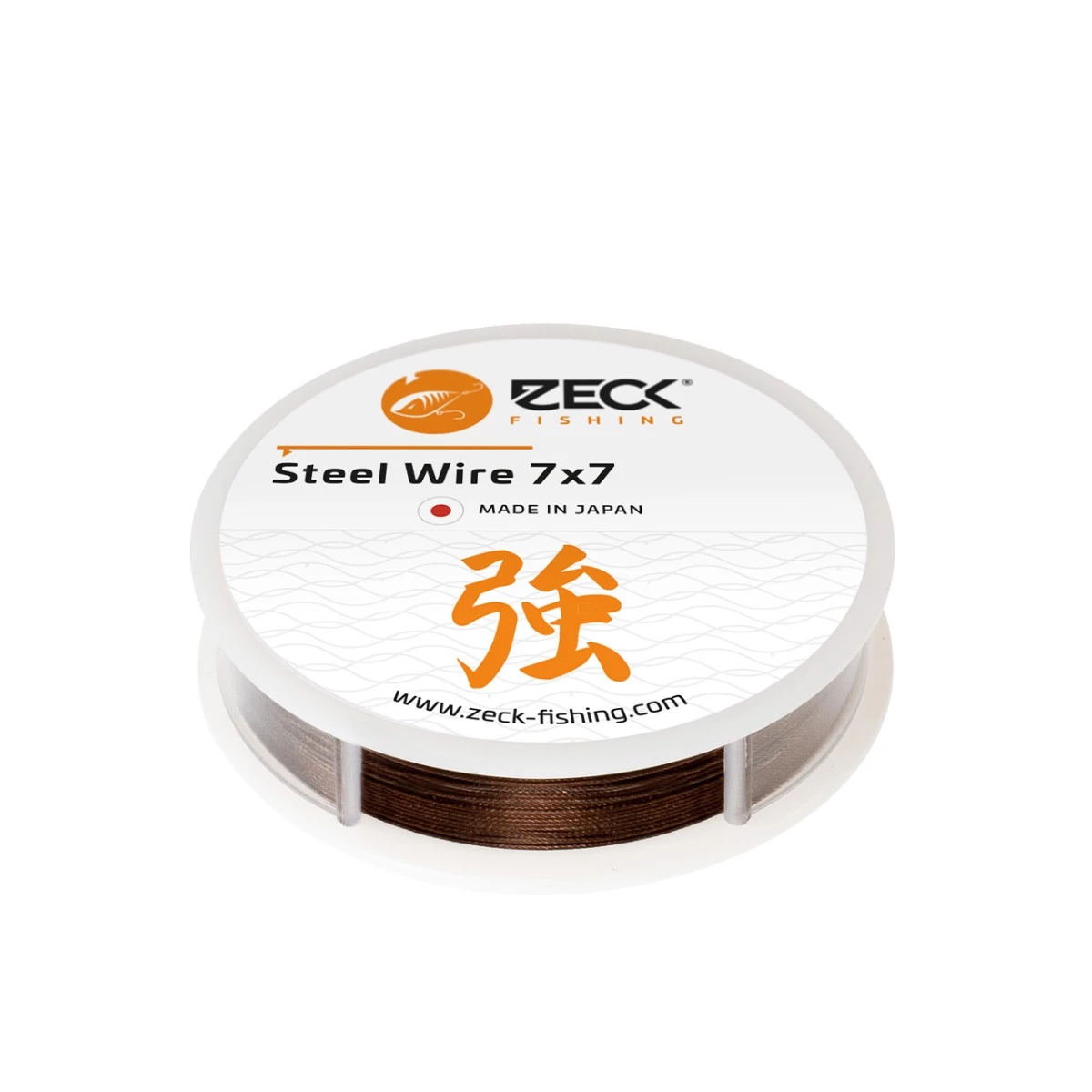 Zeck Steel Wire 7×7 3m Braun 0,27mm 6kg