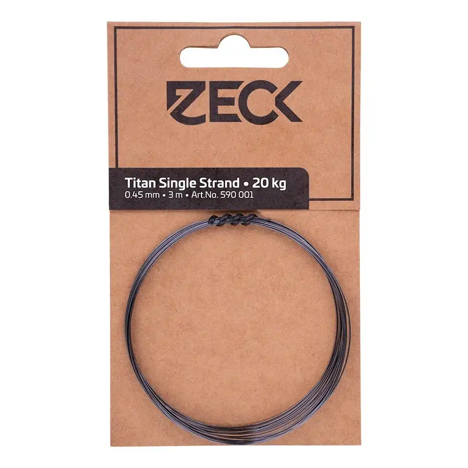 Zeck Titan Single Strand 20kg 3m 0,45mm