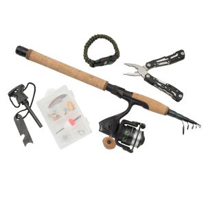 Abu Garcia Diplomat Wilderness TE70L Survival Combo Outdoor-Komplettset Abu Garcia Diplomat Wilderness TE70L Survival Combo Outdoor-Komplettset