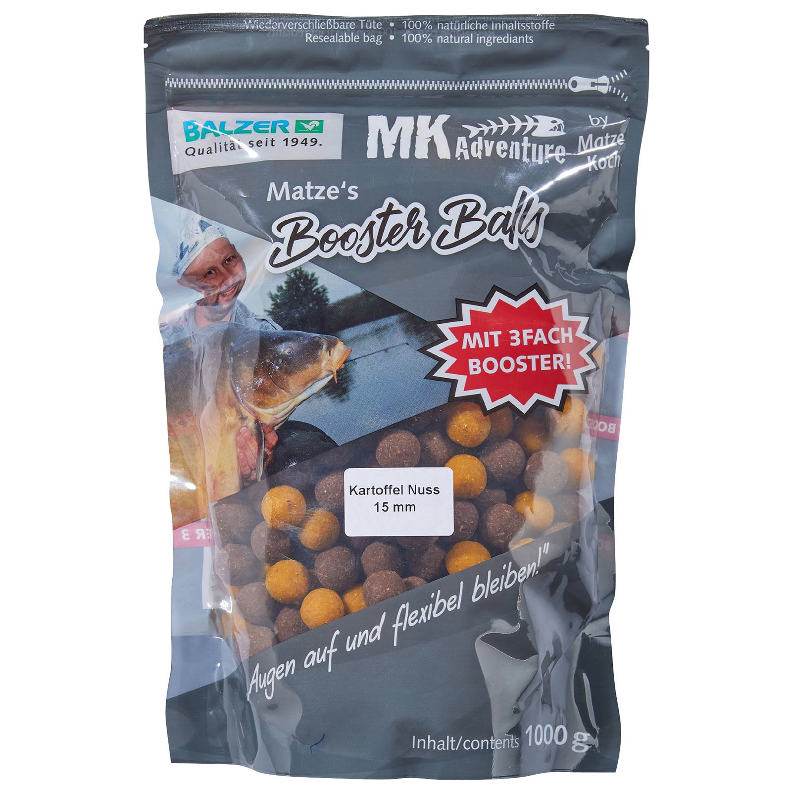 Balzer Matze Koch Kartoff/Nuss15mm Booster Balls Boilies – Special Edition