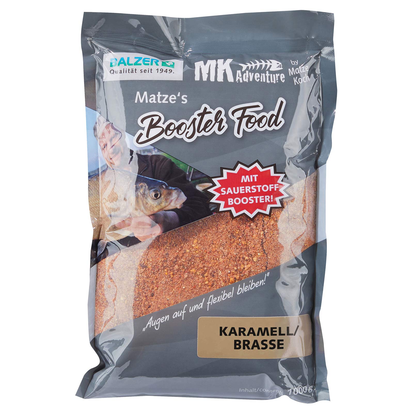 Balzer MK Booster Food Karausche/Brasse 1kg Grundfutter