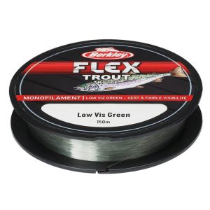 Berkley Flex Trout 150m 0,20mm LV Green Monofile Angelschnur