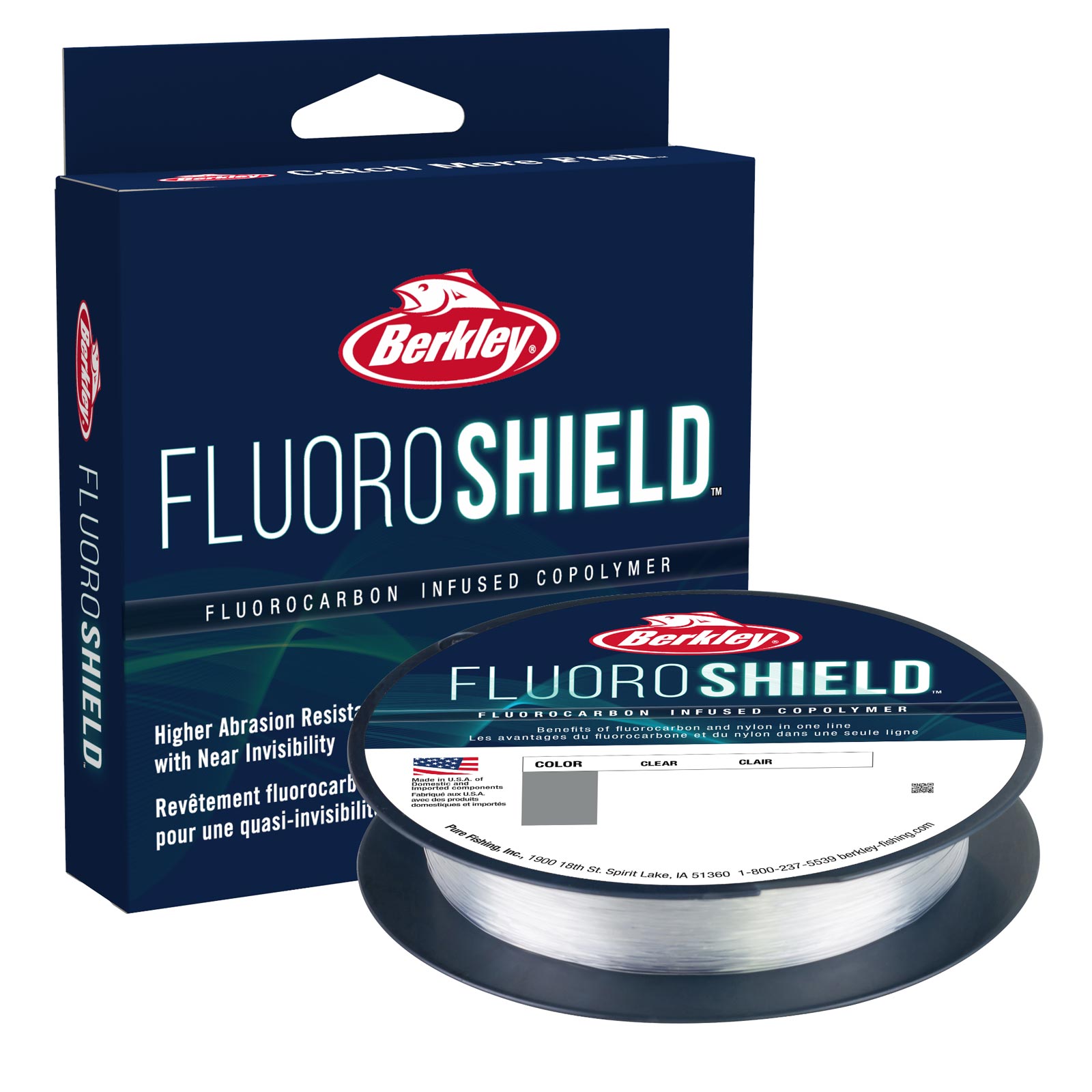 Berkley Fluoro Shield 0,27mm 274m Angelschnur