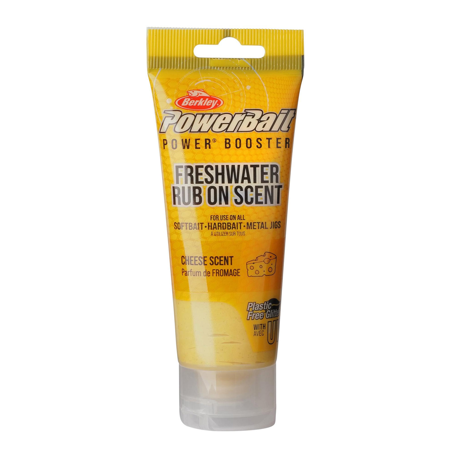 Berkley PowerBait Gel 80ml Cheese Yellow UV Gel Lockstoff