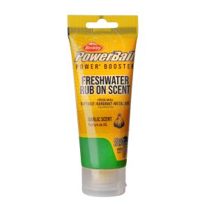 Berkley PowerBait Gel 80ml Garlic Green Silver Flake Gel Lockstoff