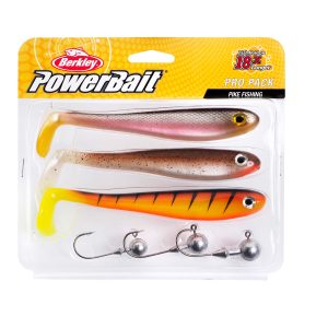 Berkley Pro Pack Pike Gummifisch Hecht Angelset