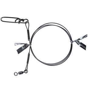 BKK 7×7 Wire leader HD Pike Snap 40cm 18kg Stahlvorfach BKK 7×7 Wire leader HD Pike Snap 40cm 18kg Stahlvorfach