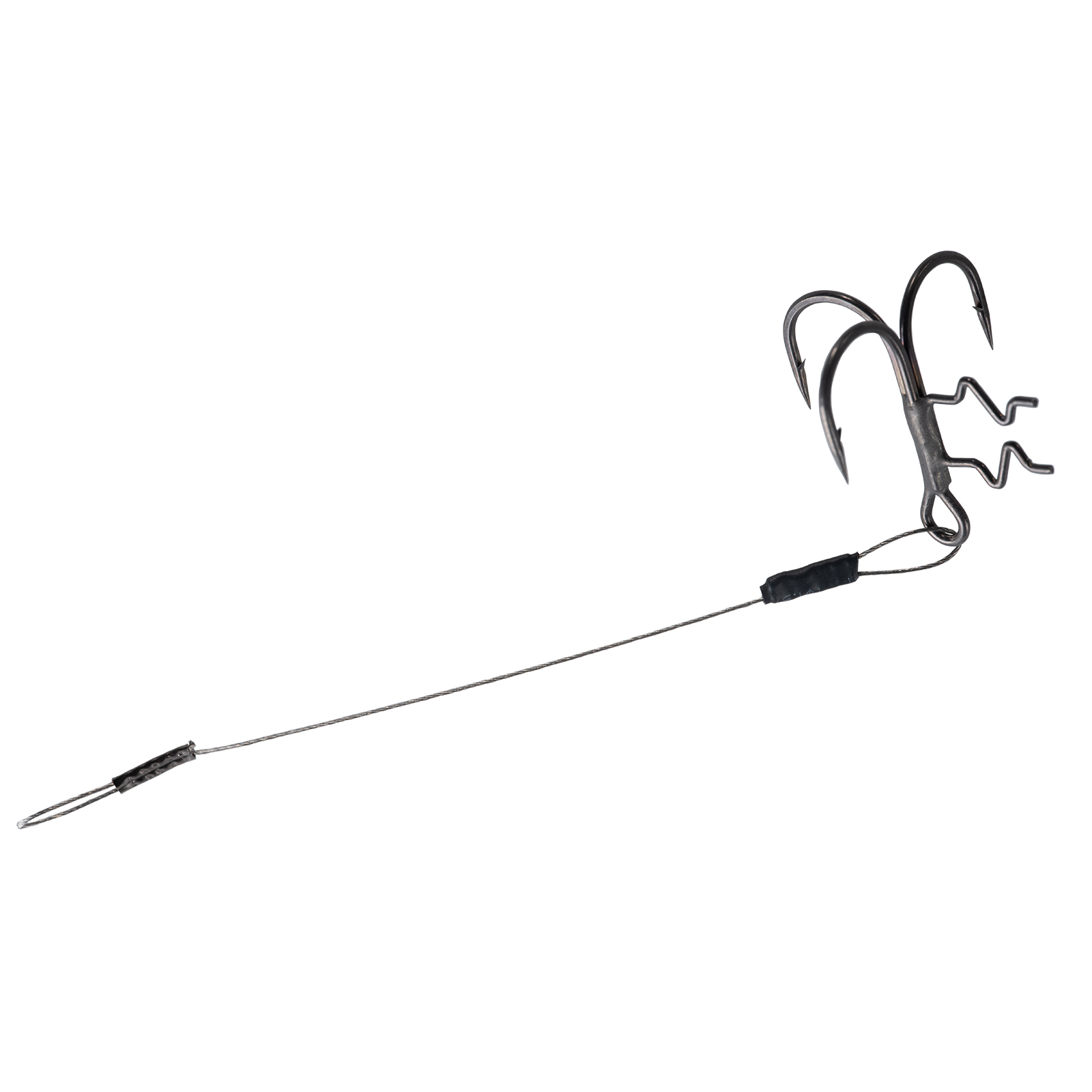 BKK Assist Spear Stinger 7x7 Wire Zander Superslide 4cm 11kg 0,45mm #2 Gummifisch Zubehör