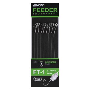 BKK Feeder Tournament FT-1 Bait Band #10 gebundener Feederhaken