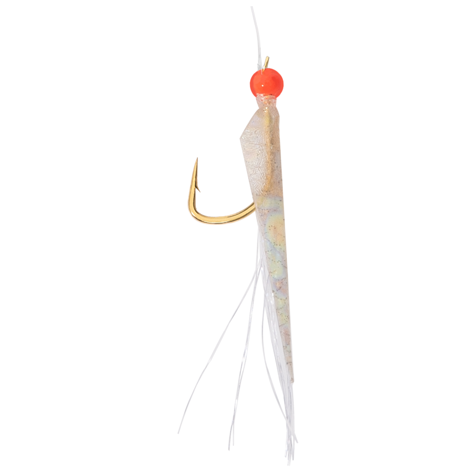BKK Micro Flash NFA-02 Natural fish skin + Red resin - Fluorocarbon Gr.12 145cm Paternoster