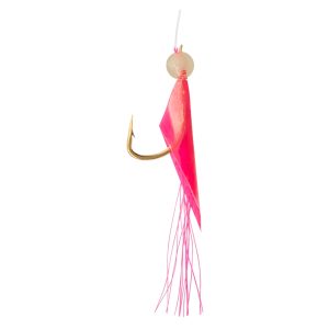 BKK Micro Flash – NFA-02 Pink natural fish skin + Green resin – Fluorocarbon Gr.10 145cm Paternoster