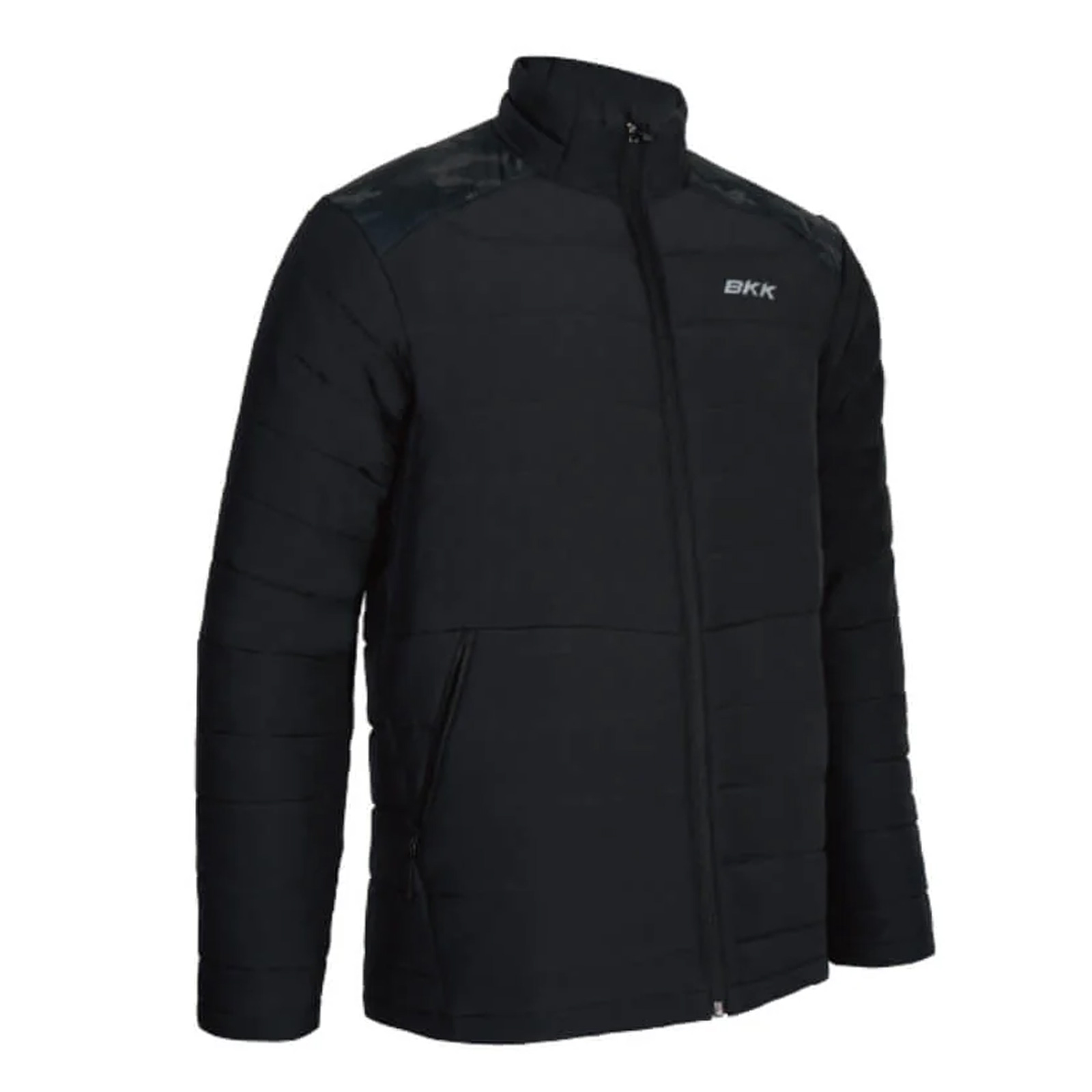 BKK Quilted Jacket Black/Camo L Jacke