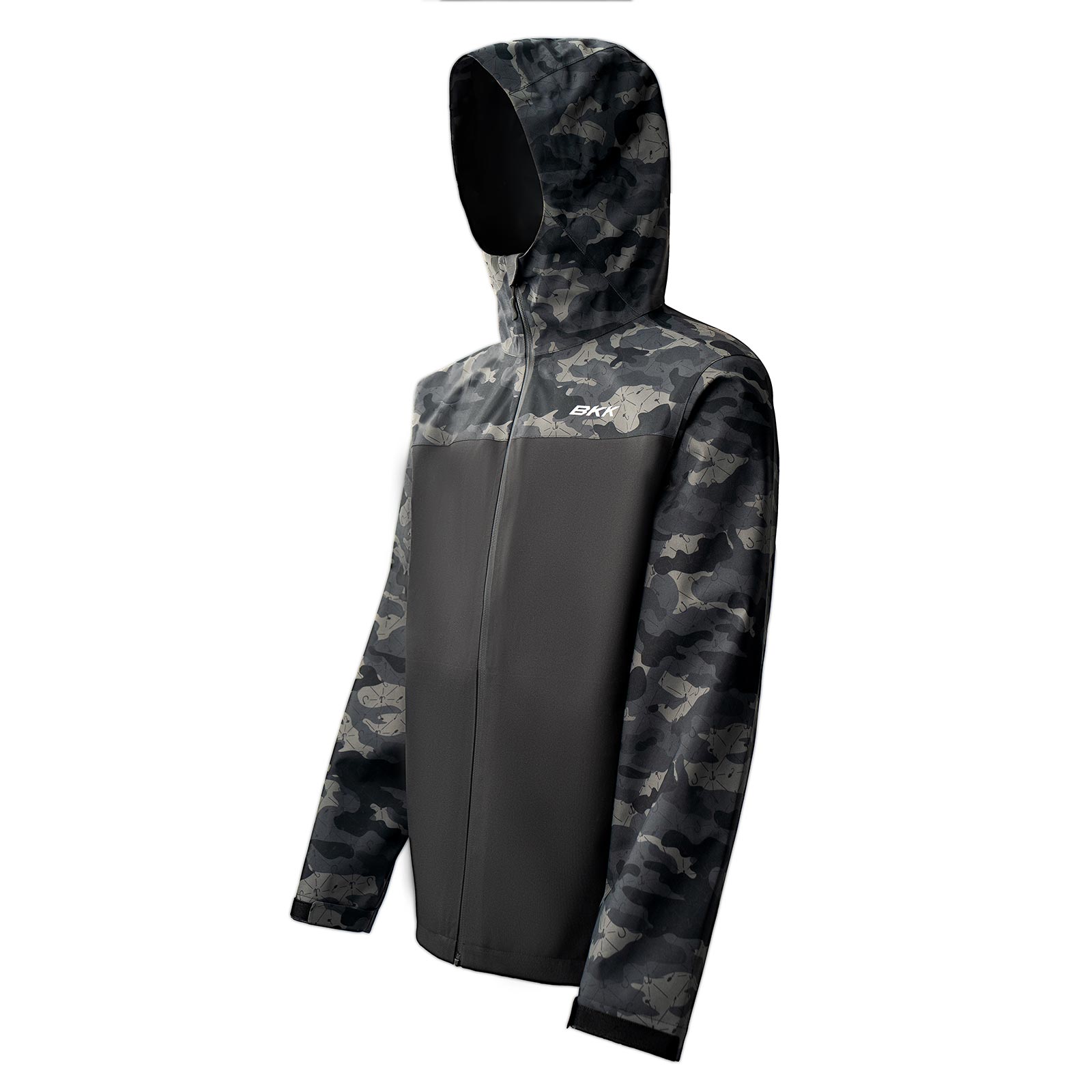BKK Rain Jacket Black/Camo L Regenjacke