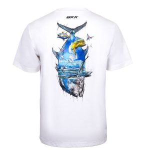 BKK Short Sleeve Casual Shirt – Brand Values Gt – White Gr. L T-Shirt