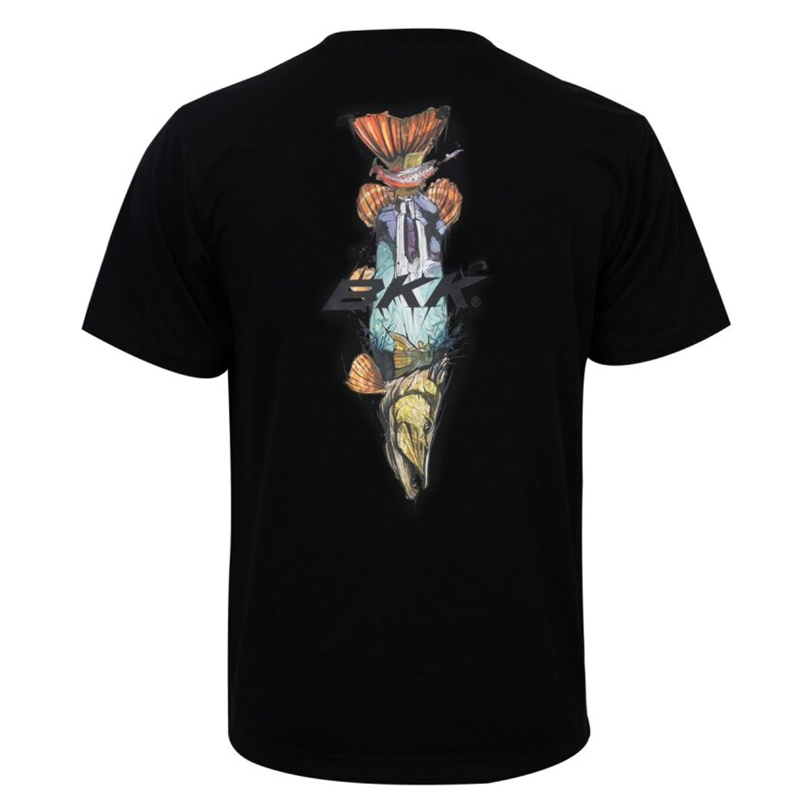 BKK Short Sleeve Casual Shirt - Brand Values Pike - Black Gr. L T-Shirt