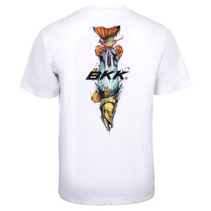 BKK Short Sleeve Casual Shirt – Brand Values Pike – White Gr. L T-Shirt