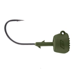 BKK Silent Chaser-Draggin' NED 1,8g – 1# – Grün Jigkopf