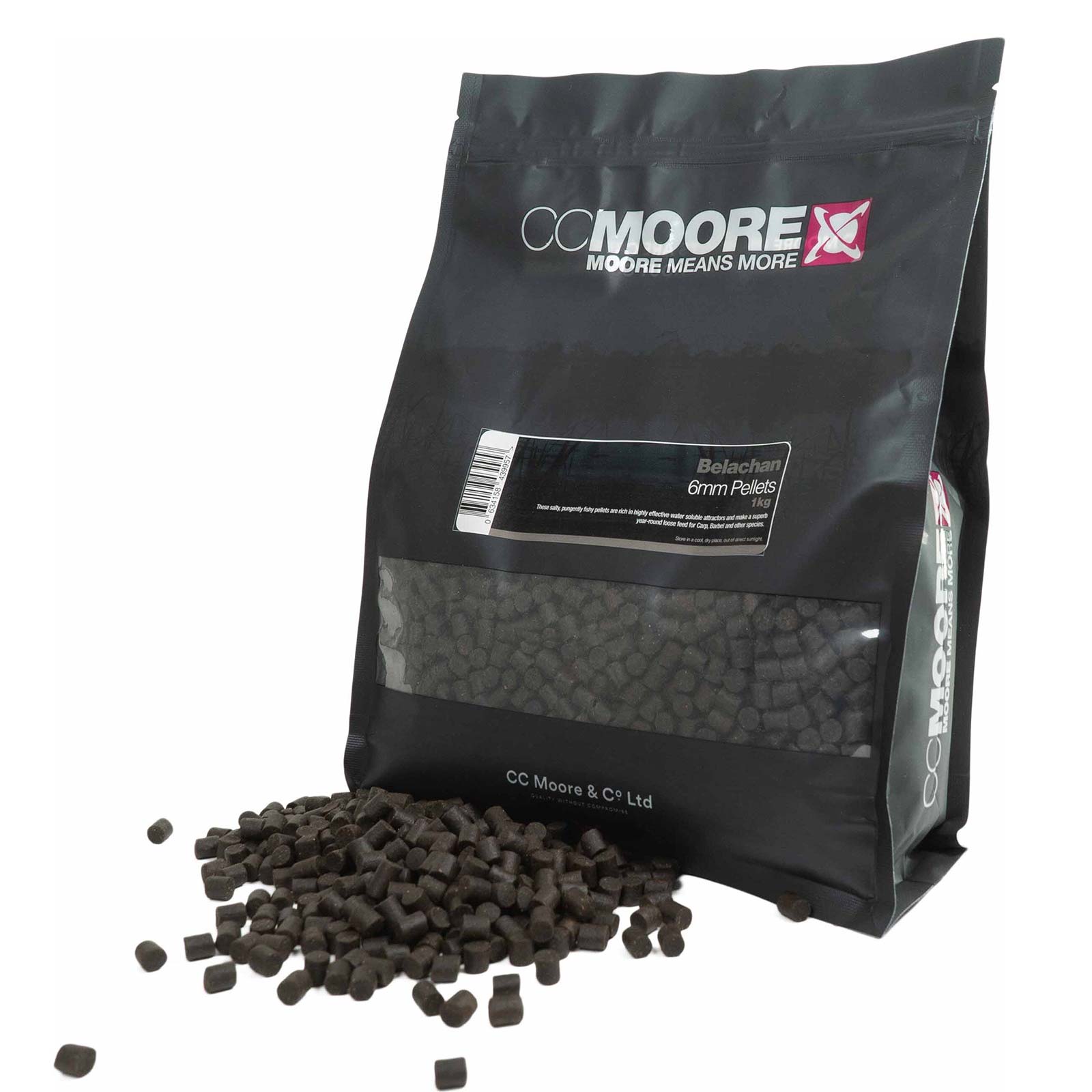CCMoore Belachan Pellets 6mm 1kg Karpfenfutter Pellets