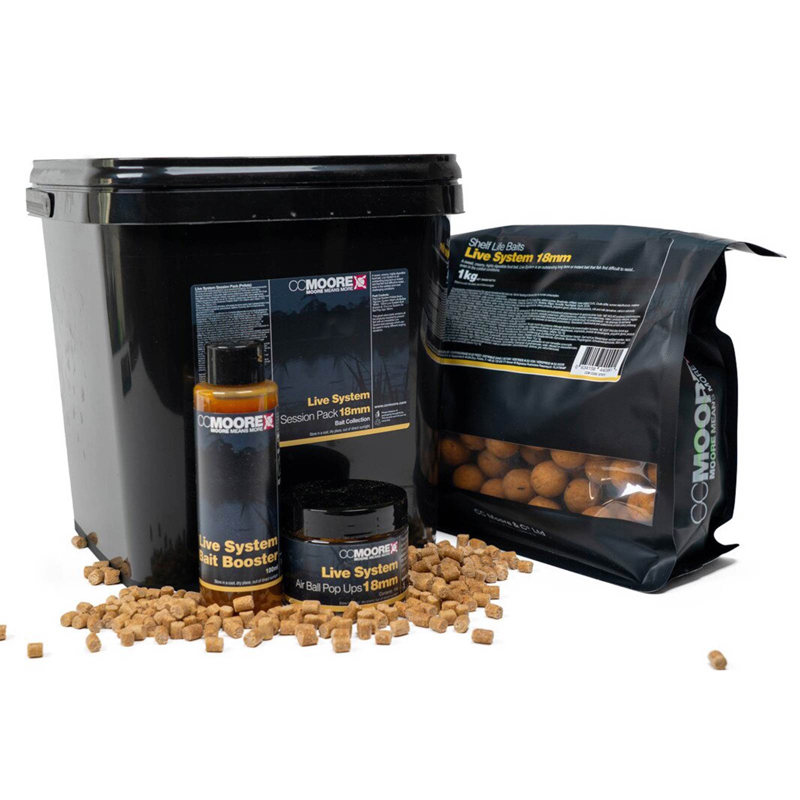 CCMoore Live System Session Pack 18mm Futter-Set