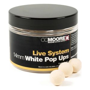 CCMoore Live System White Pop Ups 14mm Pop Ups
