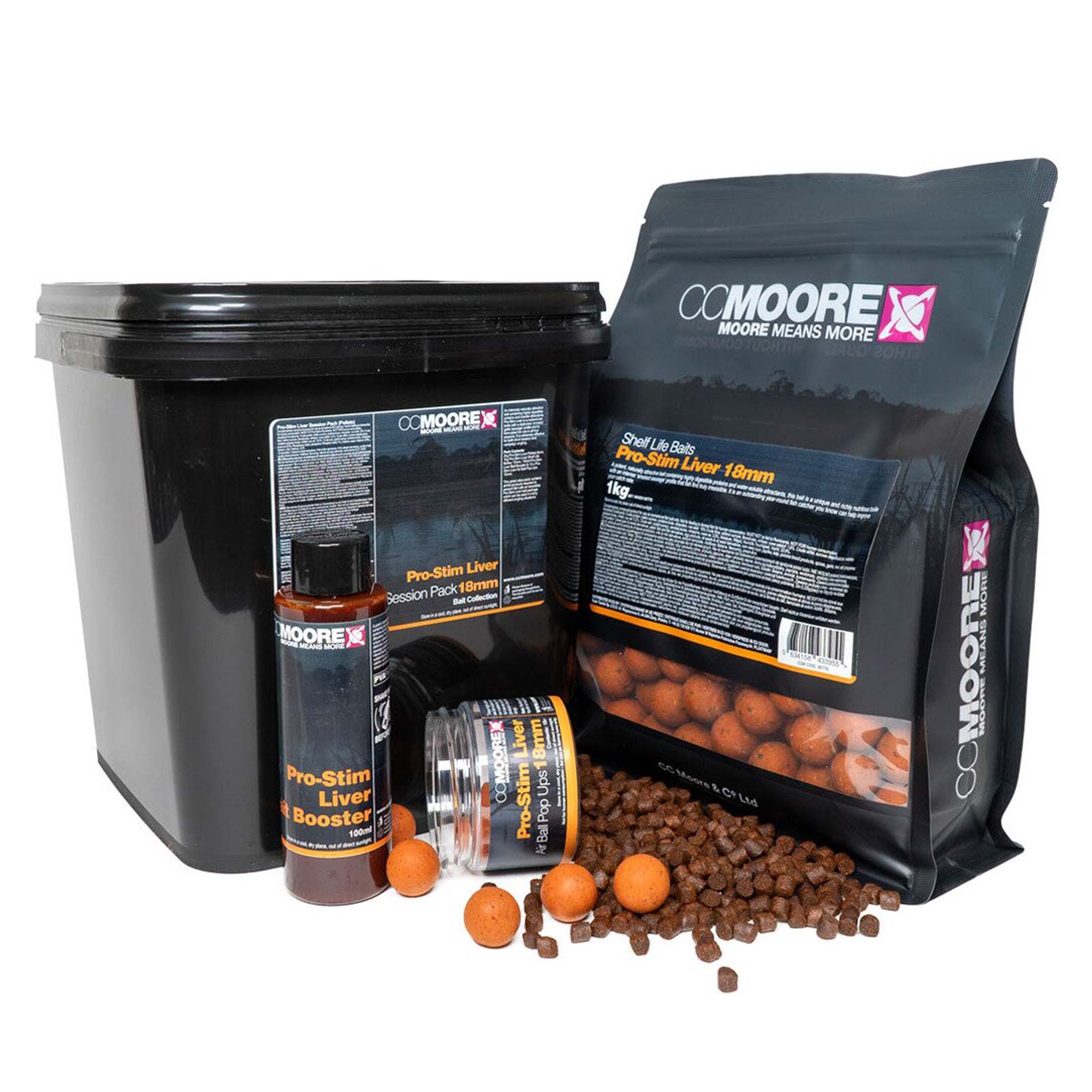 CCMoore Pro-Stim Liver Session Pack 18mm Futter-Set