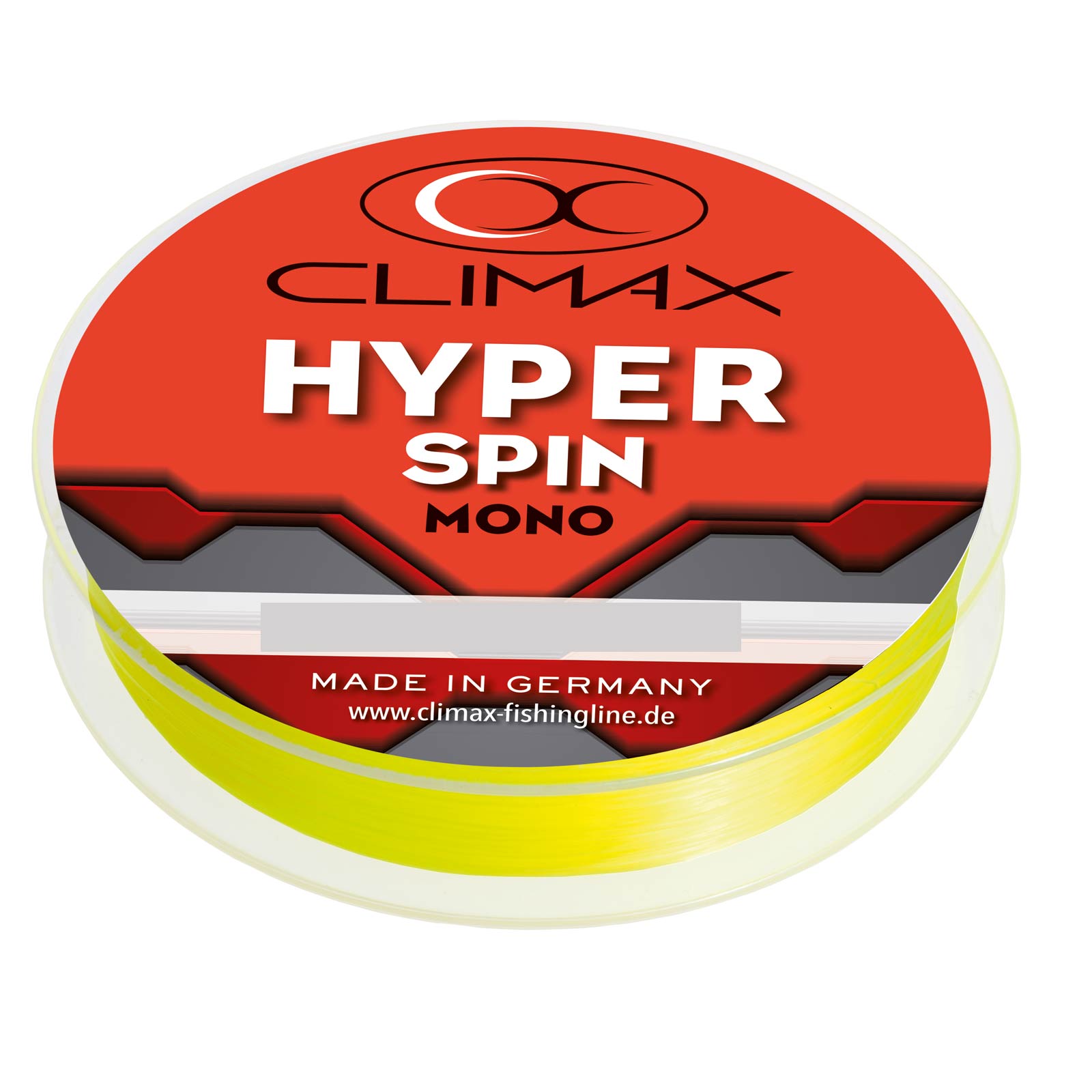 Climax Hyper Spin Fluogelb 300m 0,25mm monofile Angelschnur