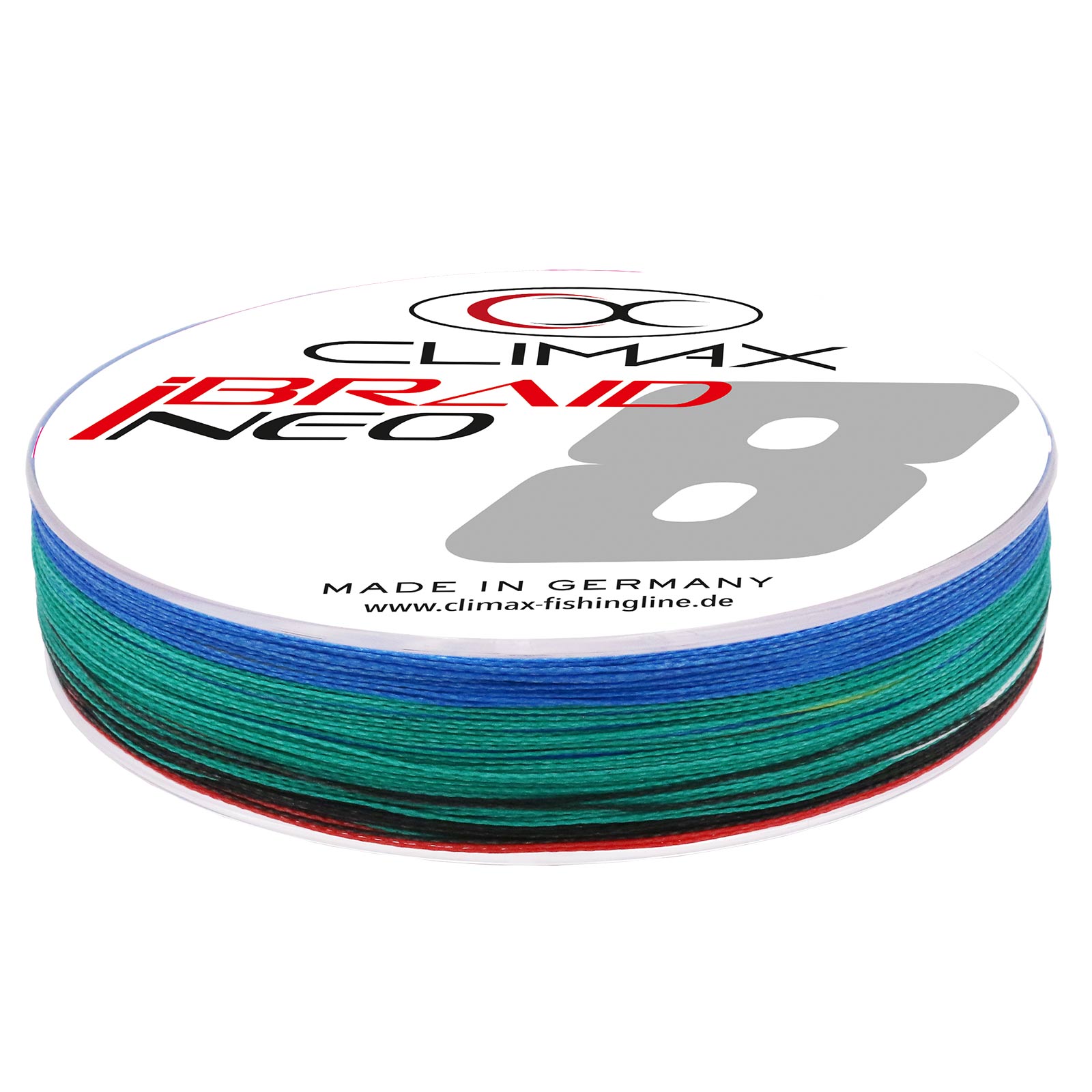Climax iBraid NEO 275m 0,30mm multicolor Geflochtene Angelschnur